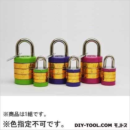 ワンダイヤルロック (1)サイズ(mm):幅15×ツル径3×ツル内径10・(2)サイズ(mm):幅25×ツル径4×ツル内径16 VA-114 1セット