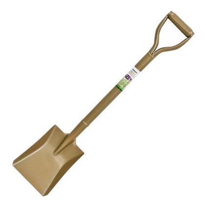 園芸ショベルスチールパイプ柄角型 1