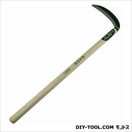東北型三日月鎌2尺柄日立安来鋼 刃幅:210mm 1