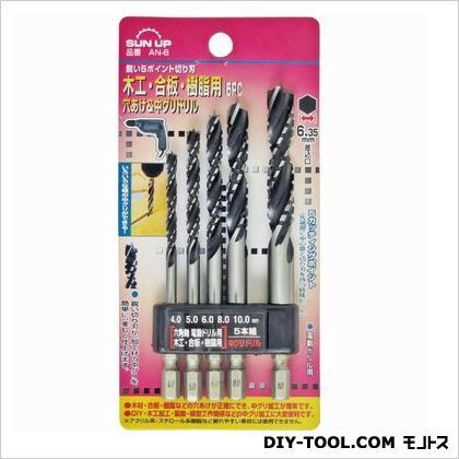 中グリドリル 6.35mm六角軸 1