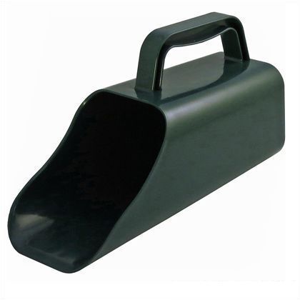 コンテナガーデン用PC土すくい Lサイズ グリーン 1点