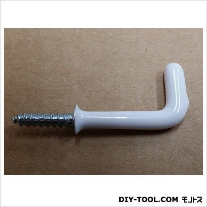 洋折釘 ビニールコーティング白(25) ユニクロメッキビニール 2161512 4本