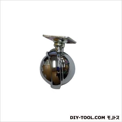 ダイカストボールキャスタープレート式 クロームメッキ 50mm 51446 1