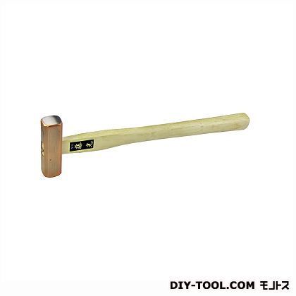 ブロンズ八角玄能三角尺2柄 375g 1