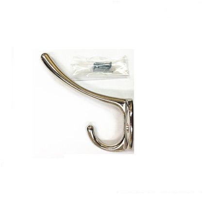 P小判帽子掛大 ニッケル 74x87m/m 81593 1