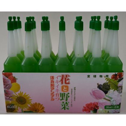 活力剤アンプル全植物用 175×75×高さ145mm 21個