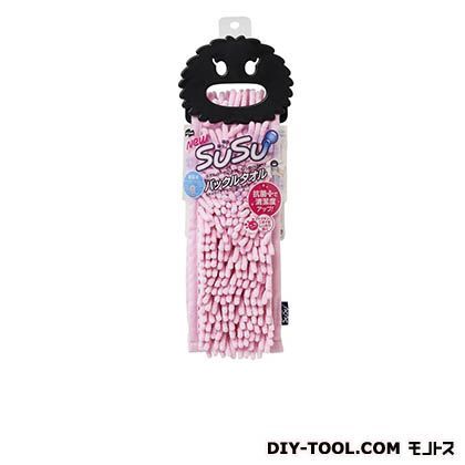 SUSUバックルタオル抗菌 ピュアピンク 1