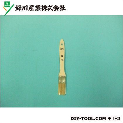 白毛金巻ラック刷毛(豚毛) 8号 813573 1