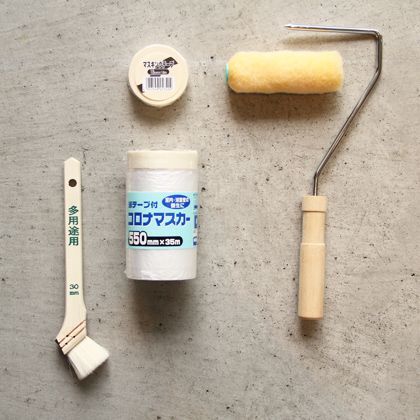 リフォームペイント向けペイントスターターキット(塗装バケツなし) Sサイズ 1