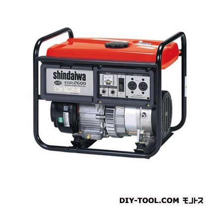 ガソリン発電機 幅×奥行×高さ:412×540×465mm EGR2600-SA 1