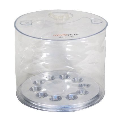 エムパワードソーラーランタンオリジナル 本体:クリア、LED:白色 1