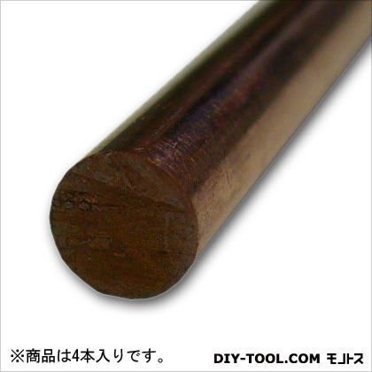 銅丸棒 1000×6mm TN-954 4本