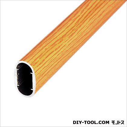 窓用手摺楕円 木目 2.0×40×24×1000mm TO-561 1