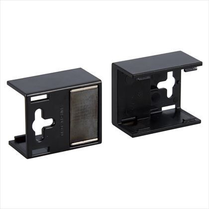 フリータップ用マグネット ブラック 約W35mm×H42mm×D23mm/1個 HAJ03BK 1