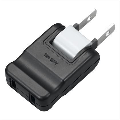 スイングプラグアダプター ブラック W31mm×H43mm×D14mm Y02100BK 1