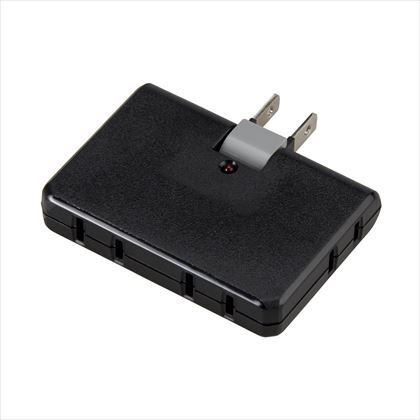 雷ガード付4個口コーナータップ