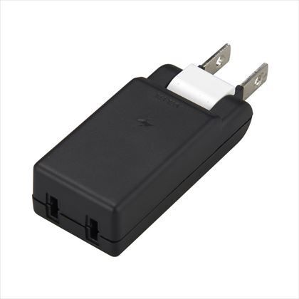 雷ガード付アダプター1個口 ブラック 約W28mm×H60mm×D23mm Y02K100BK 1