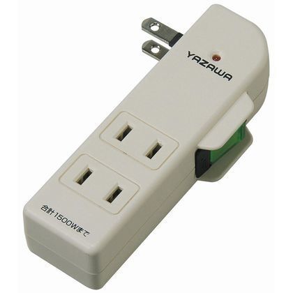 雷サージ付ブレーカーSW付サイドタップ