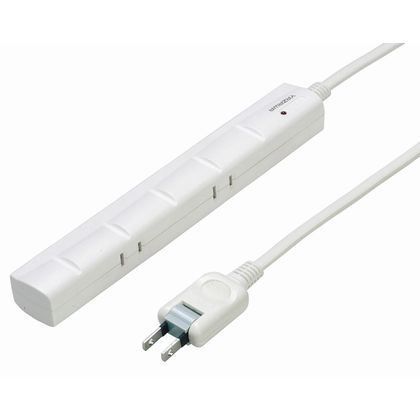 3P対応スリムタップ5個口2mマグネット