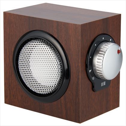 木目柄手元スピーカー