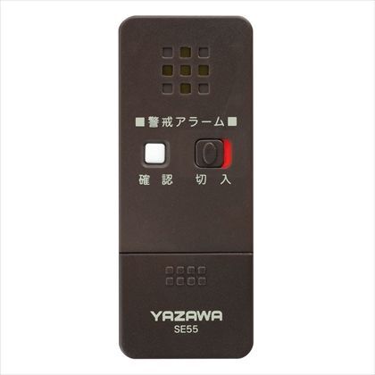 薄型窓アラーム衝撃センサー ブラウン W38mm×H96mm×D8mm SE55BR 1