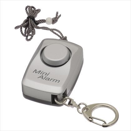 携帯防犯アラーム シルバー W35mm×H65mm×D24mm SE8 1