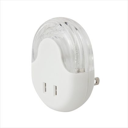 センサーナイトライトアンバー色LED2灯