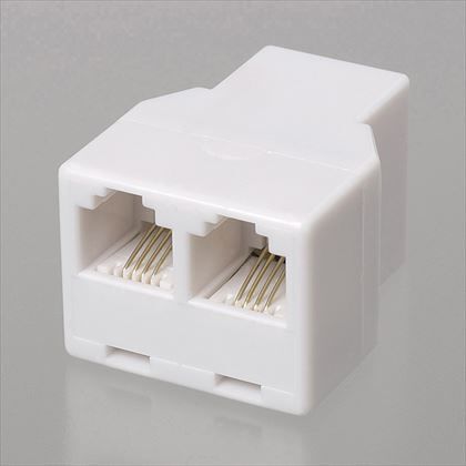 モジュラー2分配コネクター