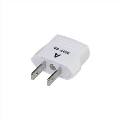 海外用電源プラグAタイプ ホワイト 約W36mm×H45mm×D15mm HP1 1