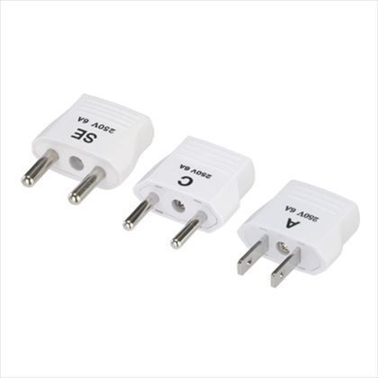 海外用電源プラグ韓国用セット