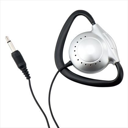 左右耳兼用モノラルイヤーフックイヤホン