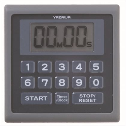 業務用タイマー 黒 約W81mm×H83mm×D15mm T34BK 1