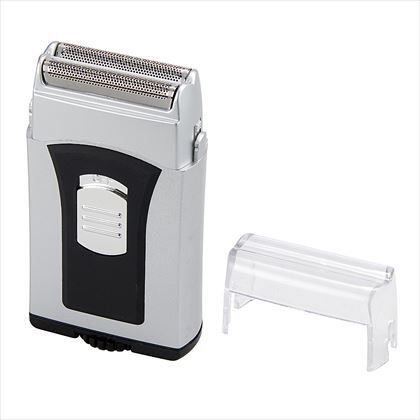 防水2枚刃コンパクトシェーバー シルバー 約W44mm×H79mm×D18mm CHM106SV 1