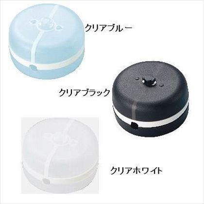 連結可能くるくるコード巻き大C クリアブラック W80mm×H80mm×D48mm KCM6CK 1