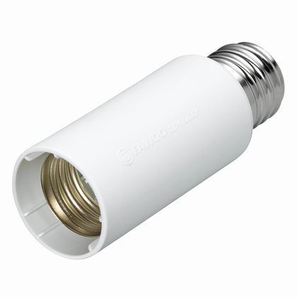 E39延長ソケットロング型 ホワイト W53mm×H147mm×D153mm SF3939L 1