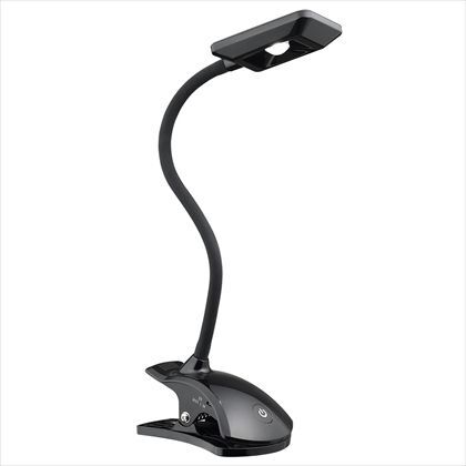 ブラック セード約W60×H16×D100mm、アーム約305mm、クリップ約W90×H60×D135mm Y07CFL04W02BK