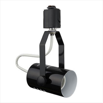 スポットライト口金E26電球なし ブラック セード径60mm×D100mmアーム長120mm Y07LCX150X01BK 1