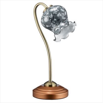 アンティーク風スタンドE17フラワーセード