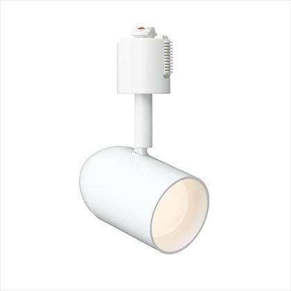 LED6Wスポットライト電球色 ホワイト ヘッド約径60mm×D100mmアーム約40mm Y07SPLE06L01WH 1