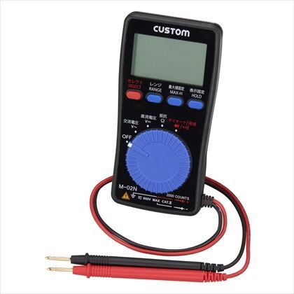 デジタルマルチメータ ブラック 約W56mmmm×H112mm×D9mm MME04D 1