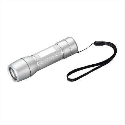 LED防水アルミライト シルバー 約径33mm×H117mm Y06A13SV 1