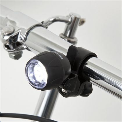 3灯白色LED ミニバイクライト