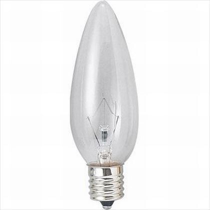 シャンデリア球40W口金E12