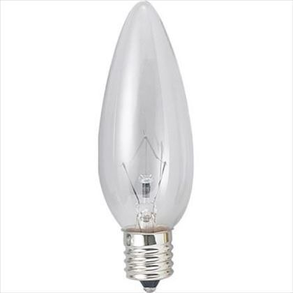 シャンデリア球10W口金E17