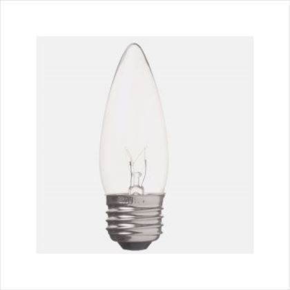 シャンデリア球40W口金E26