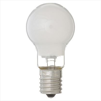 省エネクリプトンランプ40W形長寿命 フロスト W35mm×H67mm×D35mm P351736FL 1