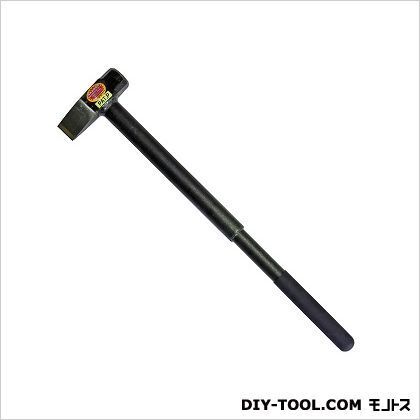解体・防災ハンマーパイプ柄特殊金属付 ブラック 600mm 1