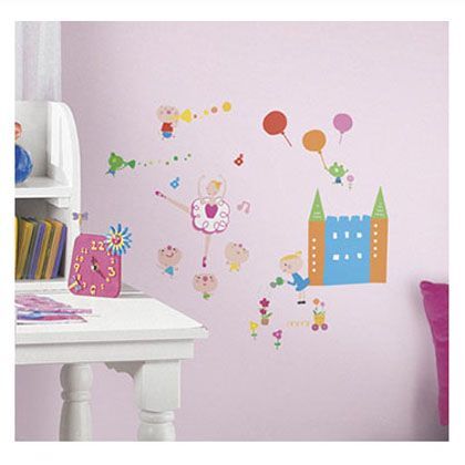 貼ってはがせるウォールステッカー キャンディケイン 45.7×101.6 RMK2481GM 1枚入