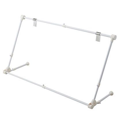 速乾ハンガー ホワイト 約幅70~90×奥行27~33×高さ48~70(cm)内寸約幅64~84(cm) 248614 1