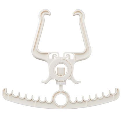 はさんでハンガー 約幅24.5×奥行2.1×高さ21(cm) 247951 1